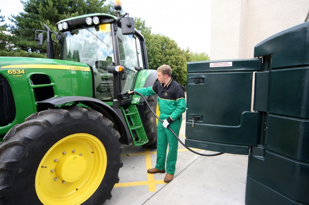 Depósito de gasóleo agrícola