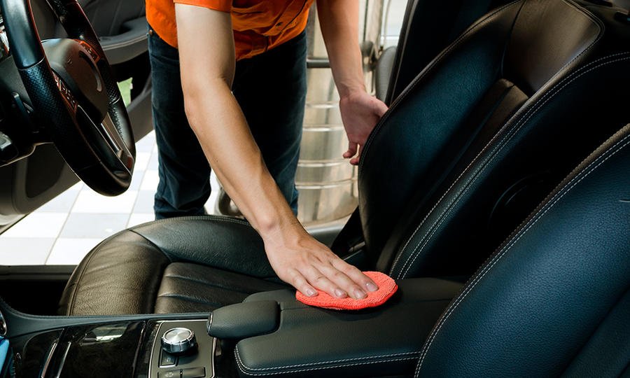 Limpieza de tapicería del coche