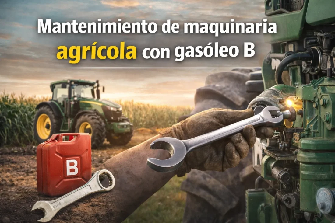 Mantenimiento básico para tractores y maquinaria con gasóleo B