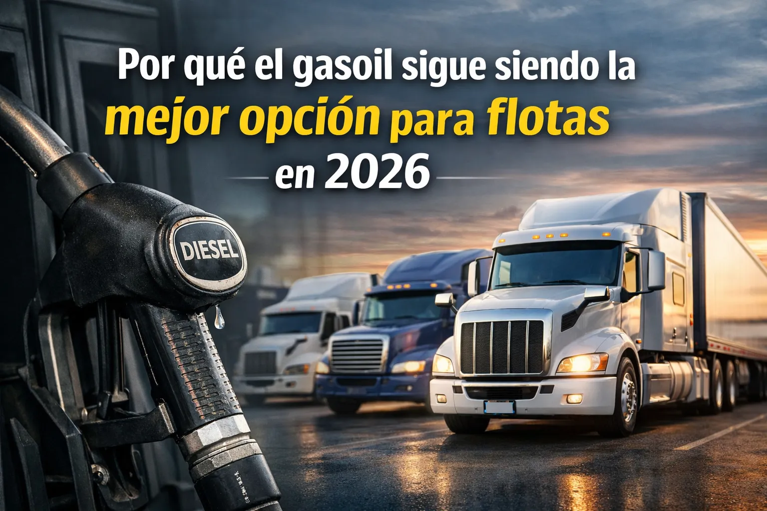 Ventajas del gasoil para flotas
